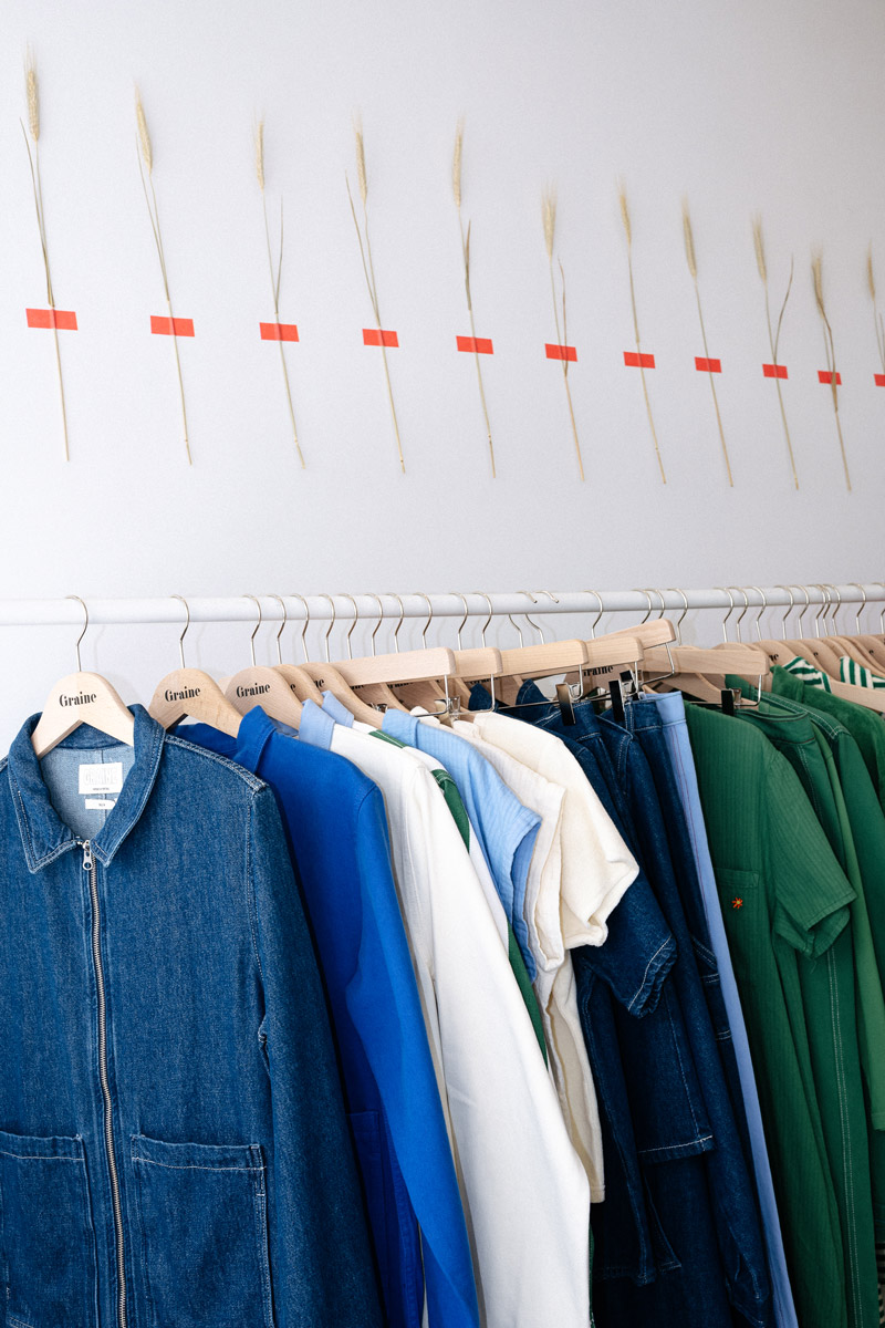 Photo de l'intérieur de la boutique Graine à Biarritz