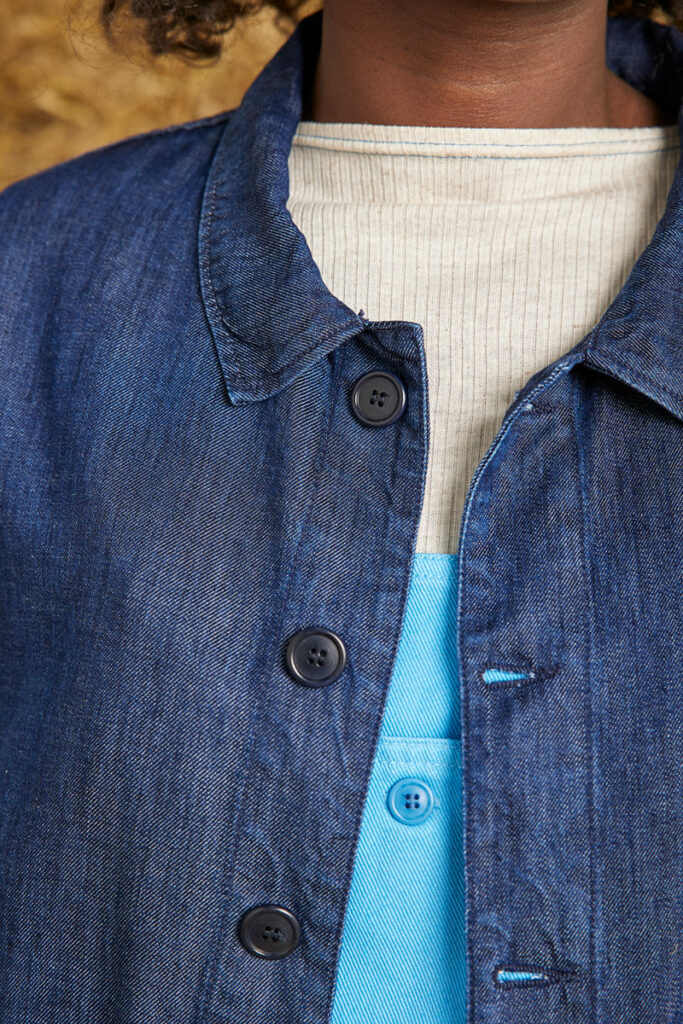 Graine Veste Paquerette Denim Ss23paq003